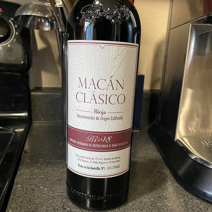 Benjamin de Rothschild - Vega Sicilia Macan Clasico 2017 750ml 14%·Spain Rioja·Tempranillo·Red Wine