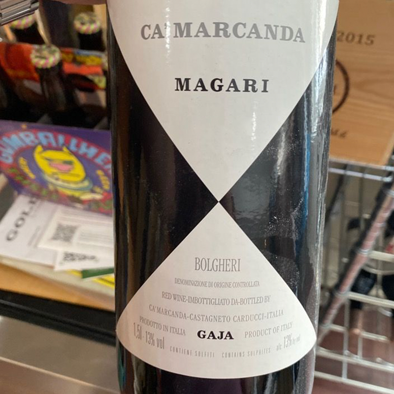 Gaja Ca'Marcanda Magari 2020 750ml 14%·Italy·Merlot·Red Wine