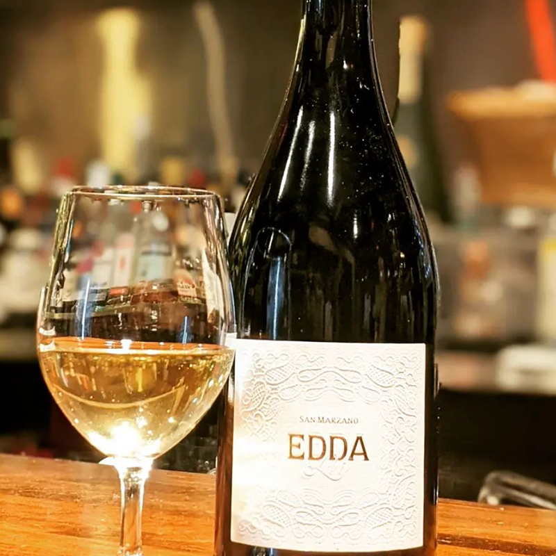 San Marzano Edda Bianco 2022 750ml 13%·Southern Italy Puglia·Fiano & Moscatello Selvatico & Chardonnay·White Wine