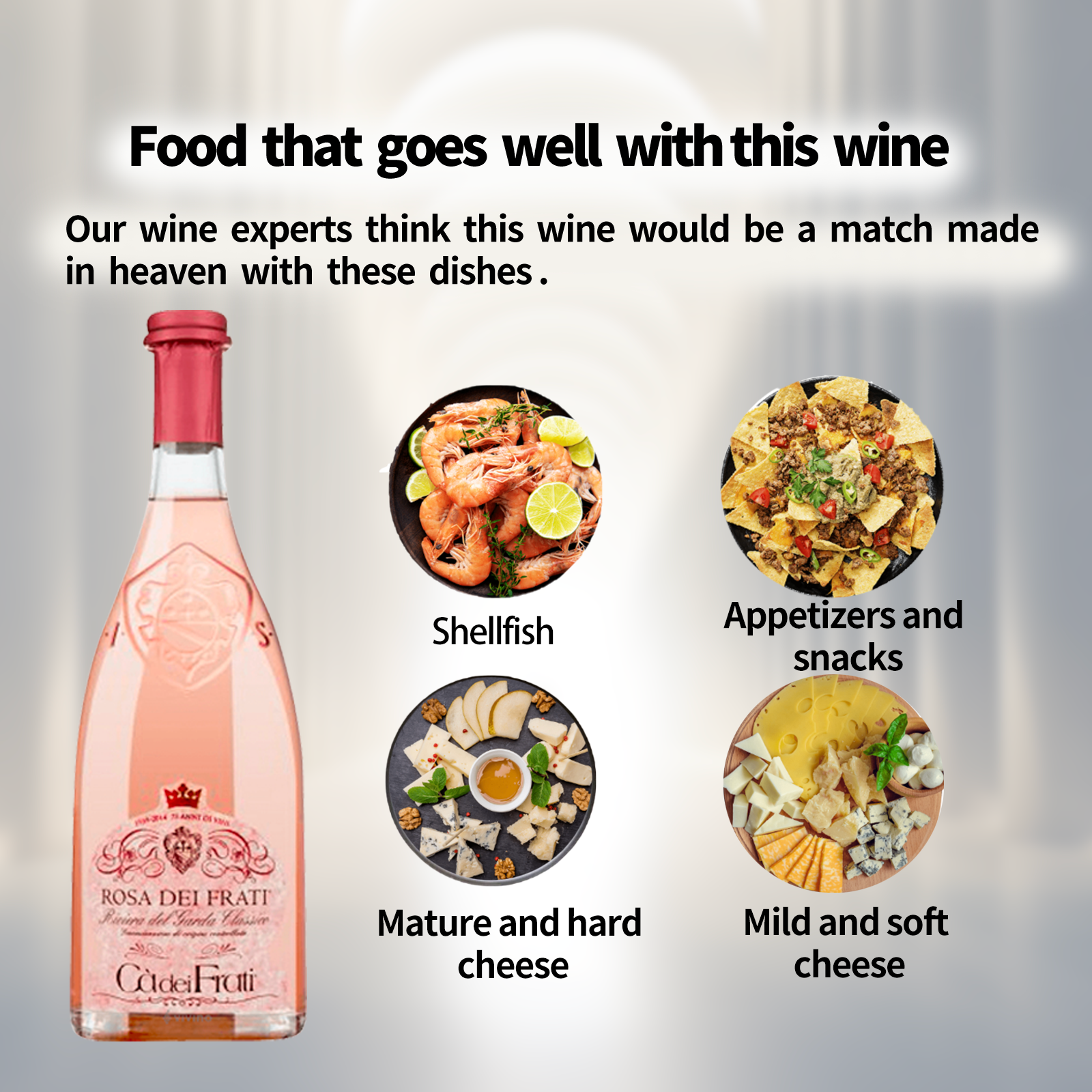 Ca dei Frati Rosa dei Frati Riviera del Garda Classico Rose 2022 Italy Rose Wine 750ml 12.5%