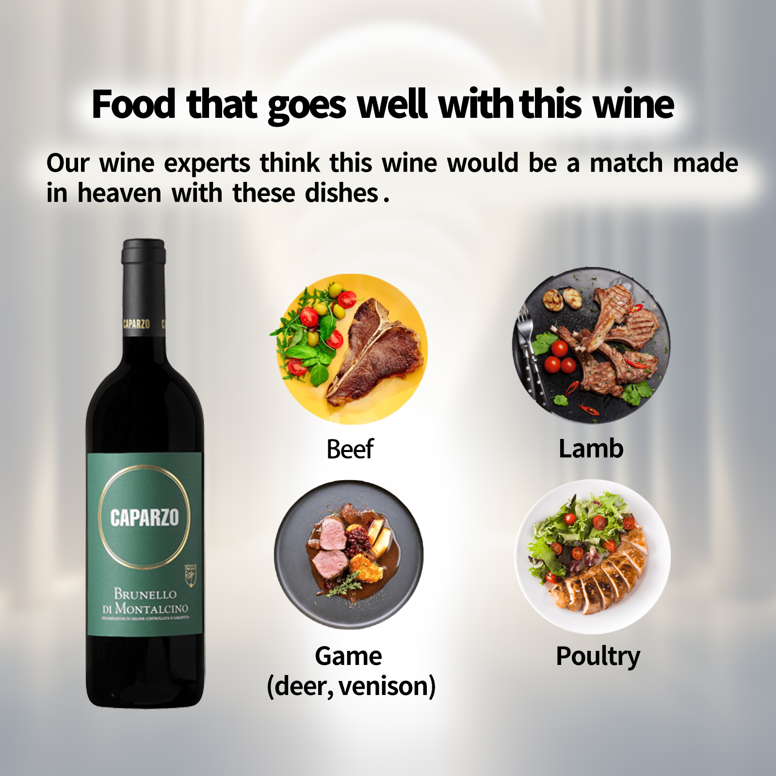 Caparzo Brunello di Montalcino DOCG 2019 Italy Red Wine 750ml 14%