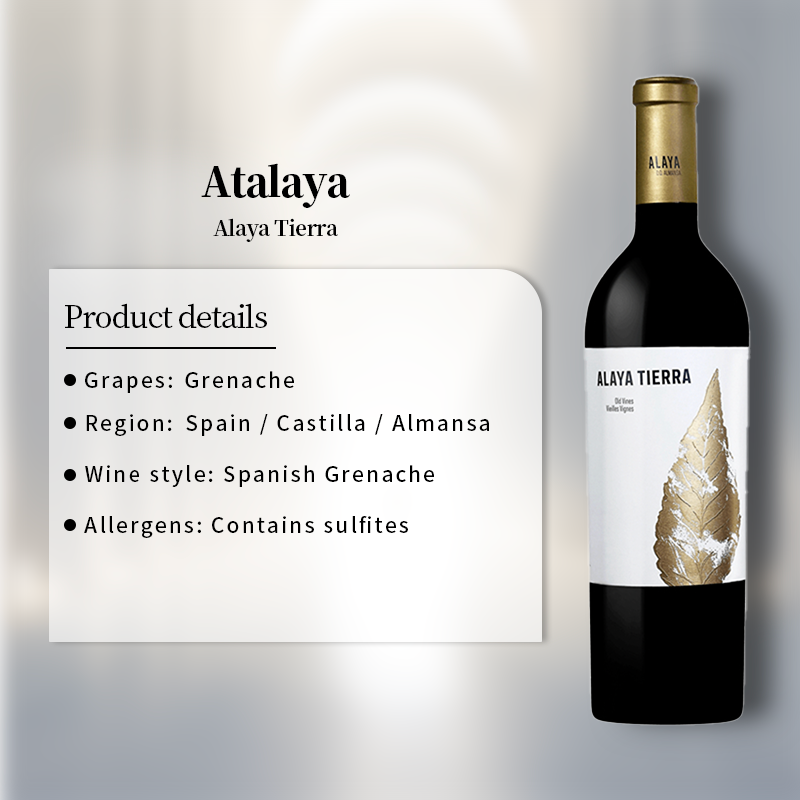 Atalaya Alaya Tierra 2020 750ml 16%·Spain·Grenache·Red Wine