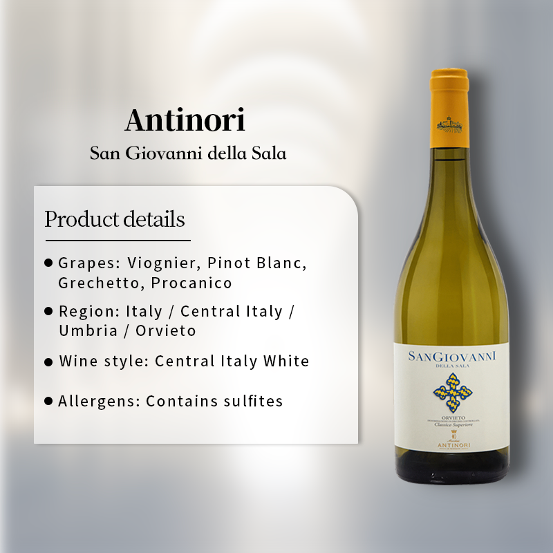 Antinori Castello della Sala San Giovanni della Sala Classico Superiore 750ml 12%·Italy·Blend·White Wine