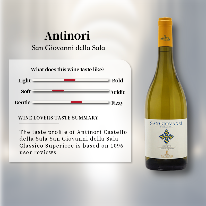 Antinori Castello della Sala San Giovanni della Sala Classico Superiore 750ml 12%·Italy·Blend·White Wine