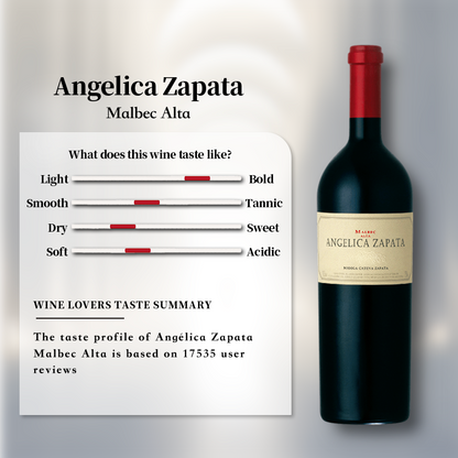 Angelica Zapata Malbec Alta 2018 750ml 13.5%·Argentina Mendoza·Malbec·Red Wine