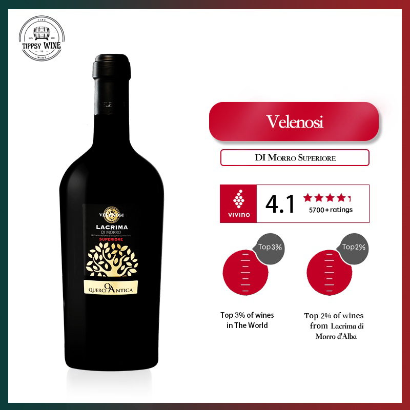 Velenosi Querciantica Lacrima Di Morro Superiore 2018 750ml 13%