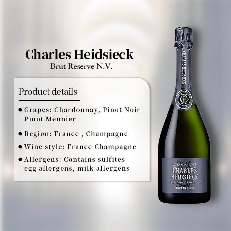 Charles Heidsieck Brut Réserve N.V. 750ml 12%·France Champagne·Blend·Champange