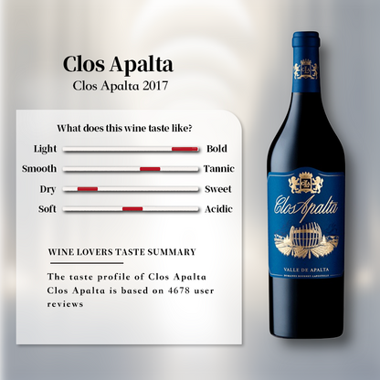 Clos Apalta 2017 750ml 15%·Chile Apalta Valley·Carménère·Red Wine