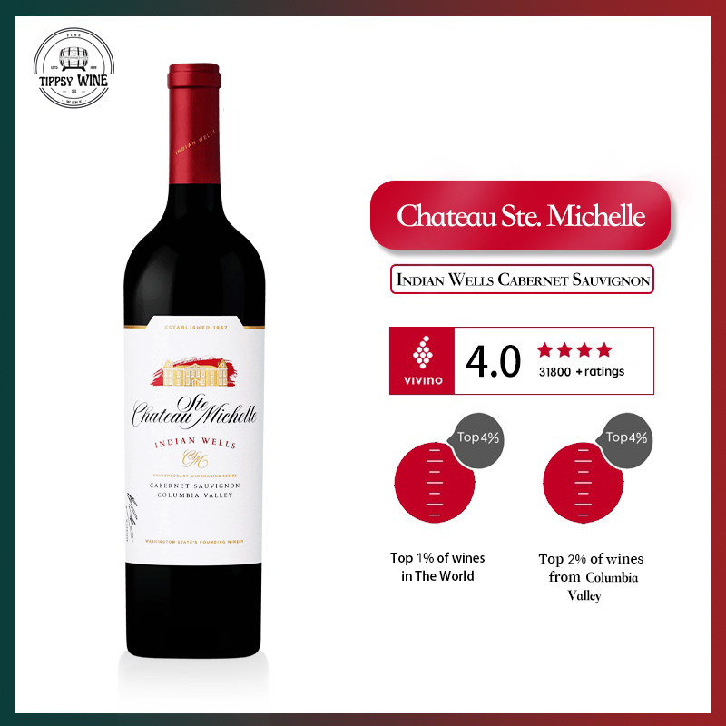 Chateau Ste. Michelle Indian Wells Cabernet Sauvignon 2019 750ml 14.5%·United States·Cabernet Sauvignon·Red Wine