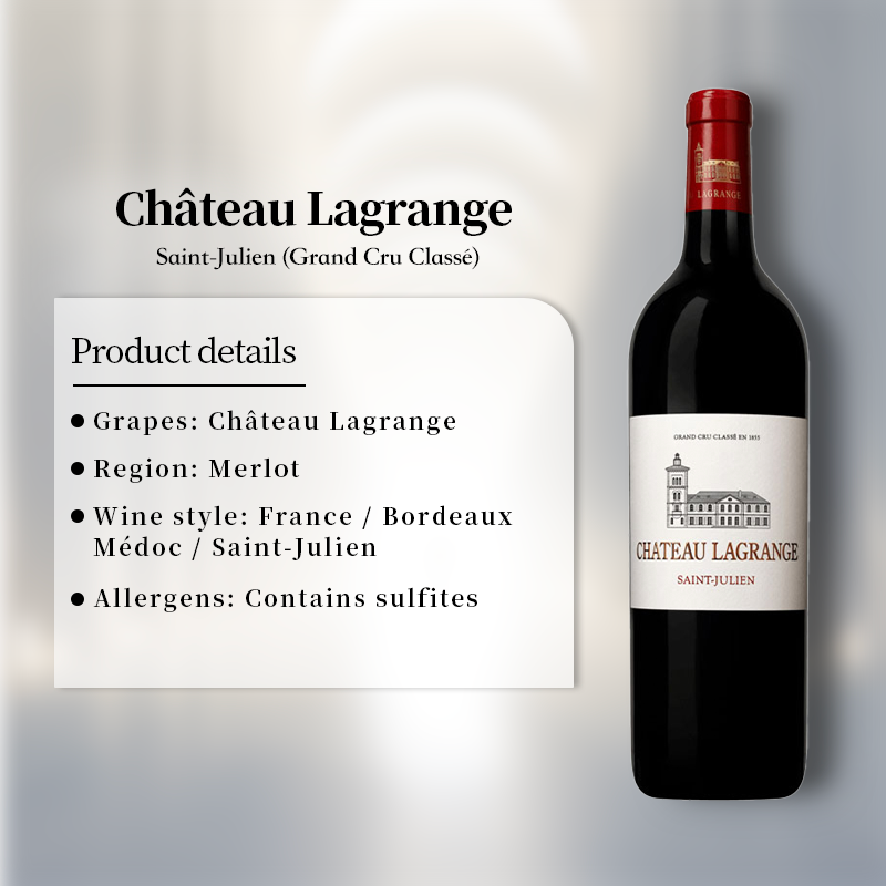 Chateau Lagrange Saint-Julien (Grand Cru Classe) 2017 750ml 13.5%·France·Merlot·Red wine