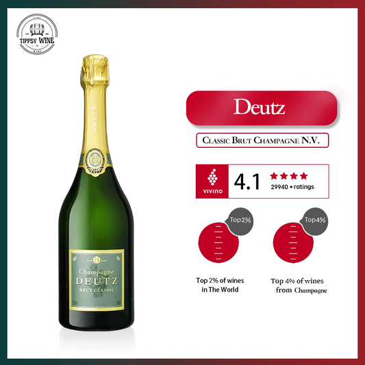 Deutz Classic Brut Champagne N.V. 750ml 12%·France Champagne·Pinot Meunier & Pinot Noir & Chardonnay·Champagne