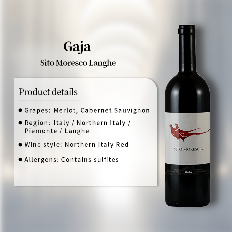 Gaja Sito Moresco Langhe 2021 750ml 13.5%·Italy·Blend·Red Wine