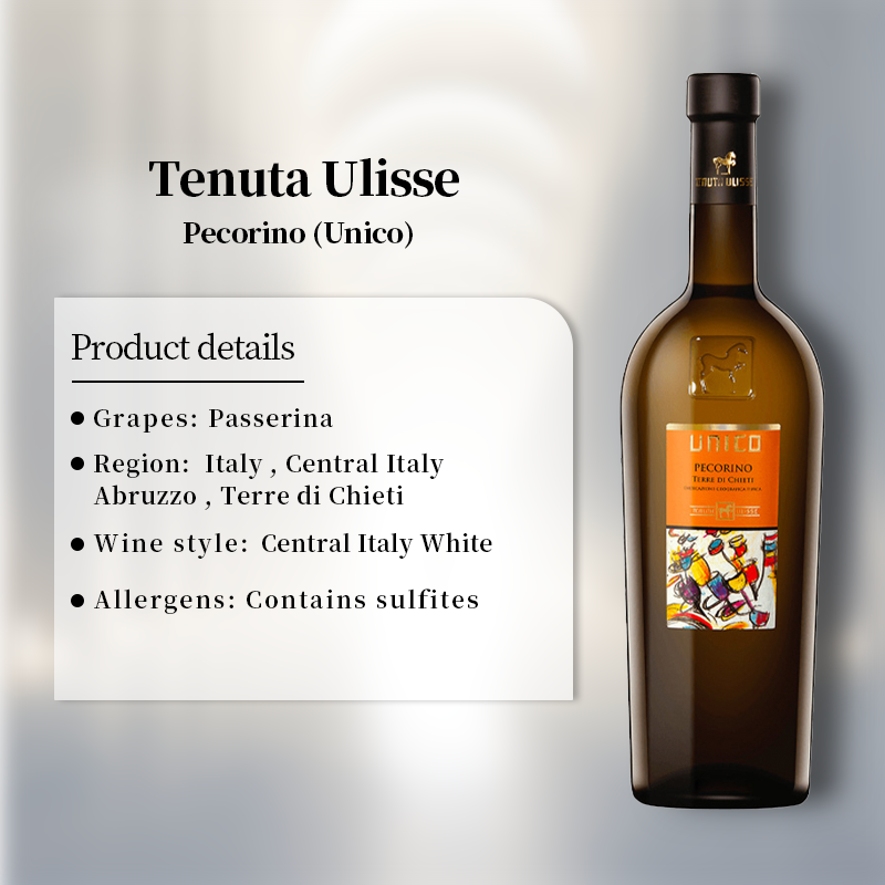 Tenuta Ulisse Pecorino (Unico) 2021 750ml 13%·Italy·Pecorino·Central Italy White·White Wine