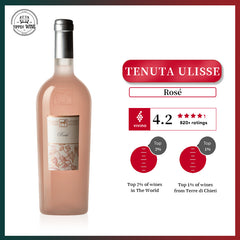 Tenuta Ulisse Rosé 2020 750ml 13%·Italy Terre di Chieti·Montepulciano·Rosé Wine