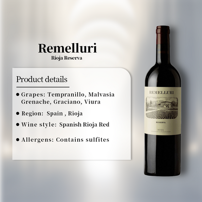 Remelluri Rioja Reserva 2012 750ml 14%·Spain Rioja·Tempranillo & Malvasia & Grenache & Graciano & Viura·Red Wine