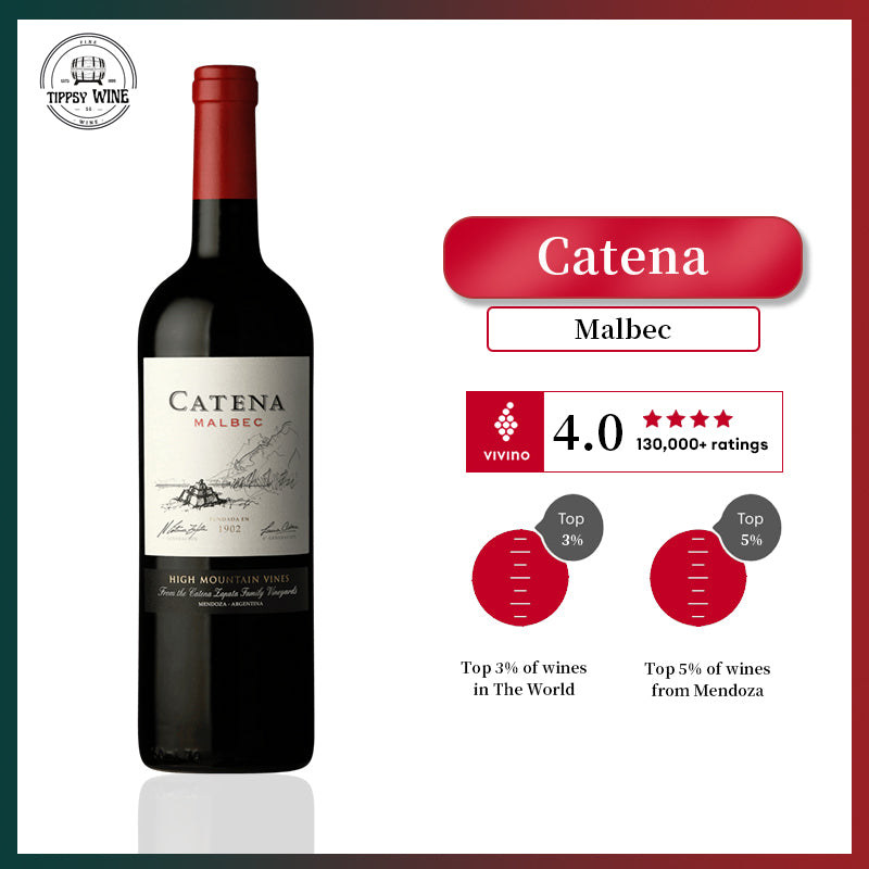 Catena High Mountain Malbec 2020 750ml 13.5%·Argentina Mendoza·Malbec·Red Wine