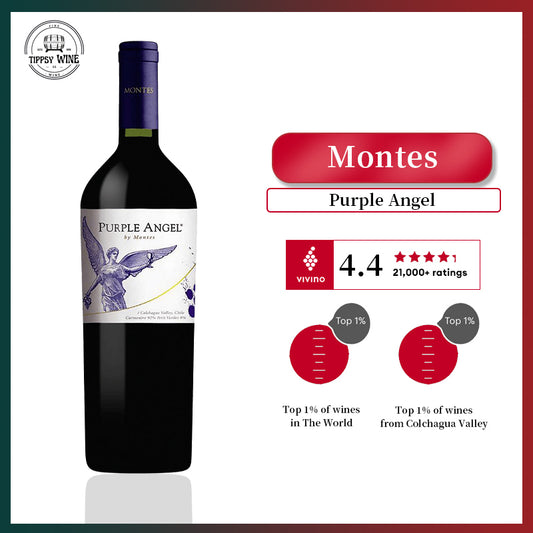 Montes Purple Angel 2019 750ml 14.5%·Chile Central Valley·Carmenere·Red Wine