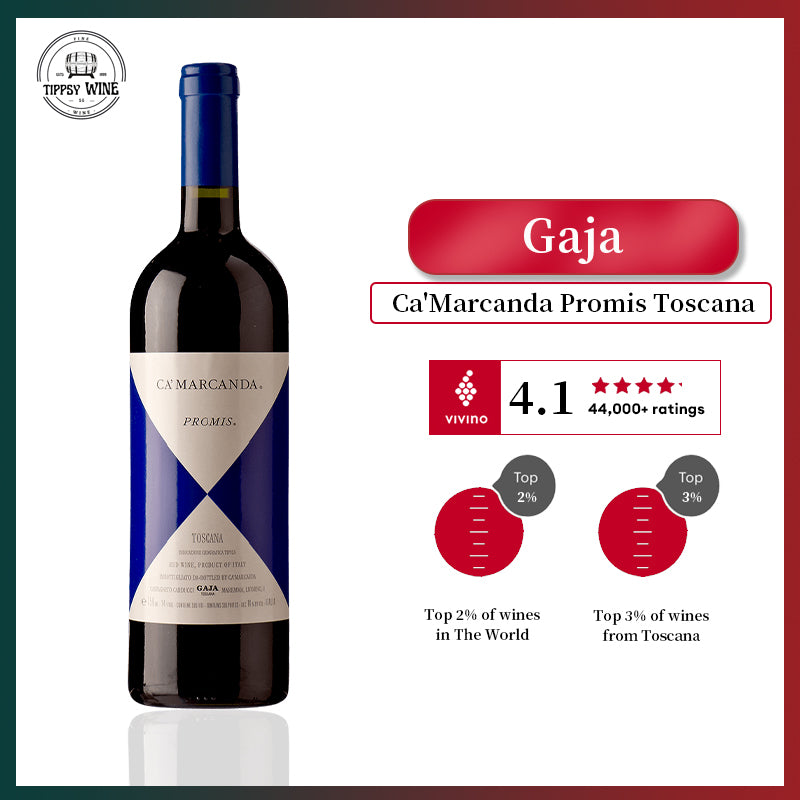 Gaja Ca'Marcanda Promis Toscana 2021 750ml 14.5%·Italy Toscana·Merlot·Red Wine