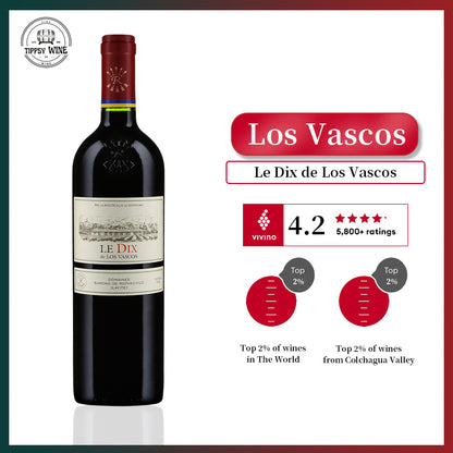 Los Vascos Le Dix de Los Vascos 2016 750ml 14%·Chile Central Valley·Cabernet Sauvignon·Red Wine