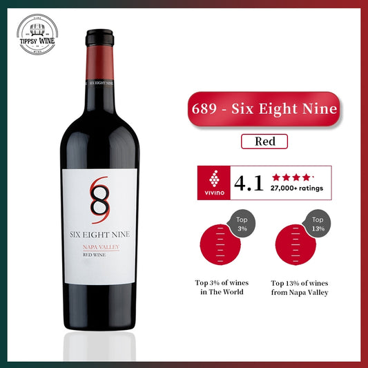 689 Six Eight Nine Red 2020 750ml 13.5%·United States California·Blend·Red Wine