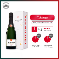 Taittinger Brut (Réserve) Champagne N.V. With Gift Box 750ml 12.5%·France Champagne·Blend·Champagne