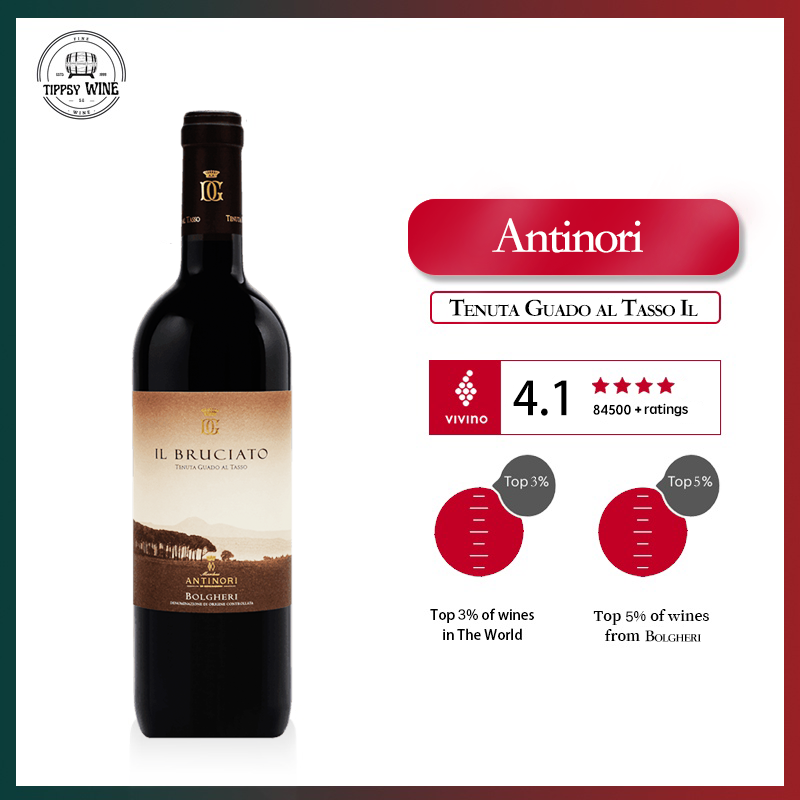 Antinori Tenuta Guado al Tasso Il Bruciato Bolgheri 2020 750ml 14%·Italy·Cabernet Sauvignon·Red Wine