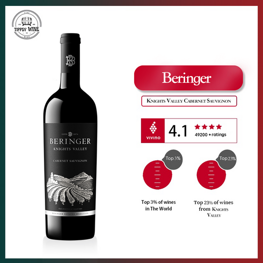 Beringer Knights Valley Cabernet Sauvignon 2020 750ml 14.5%·United States·Cabernet Sauvignon·Red Wine