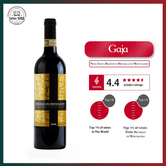 Gaja Pieve Santa Restituta Brunello di Montalcino 2018 750ml 14.5%·Italy·Sangiovese·Red Wine