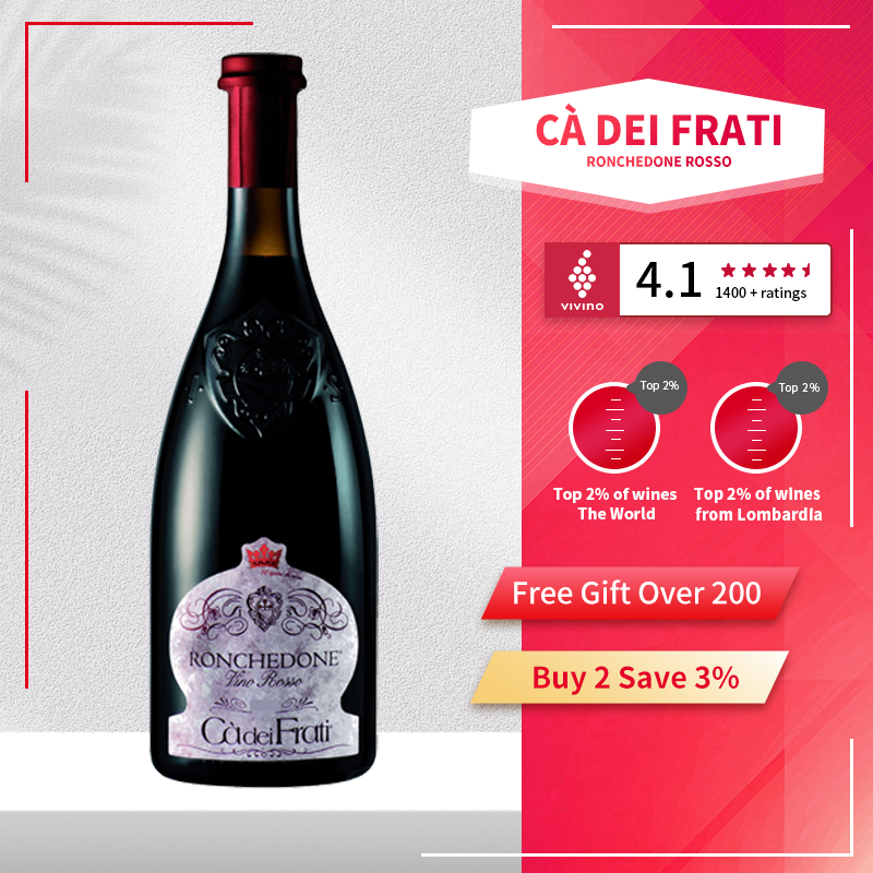 Ca dei Frati Ronchedone Rosso 2021 Italy Blend Red Wine 750ml 14.5%